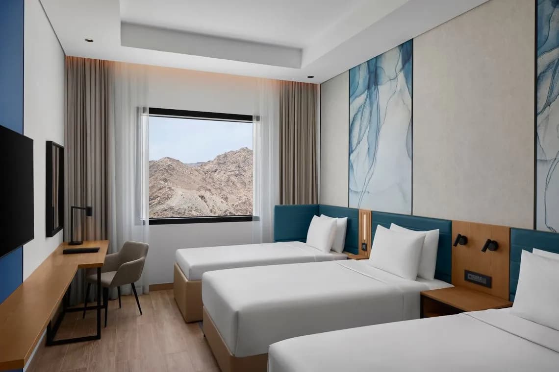 3 × Номер «Standard Triple Room» с тремя односпальными кроватями