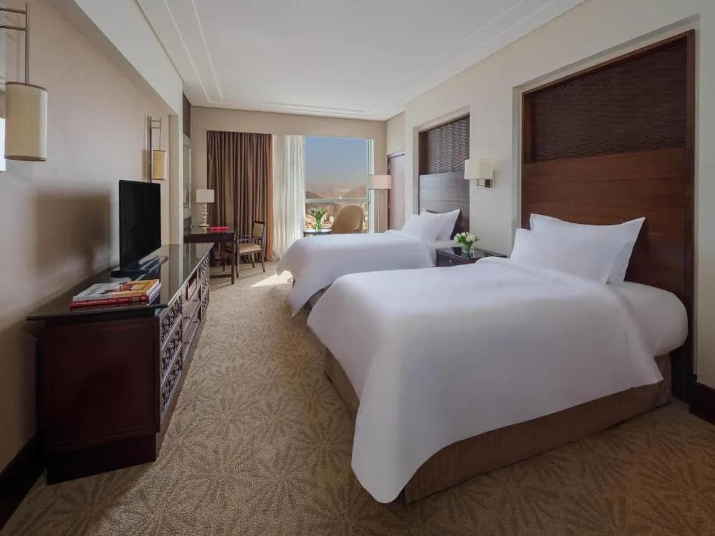 Double «Fairmont» с двумя односпальными кроватями и видом на город 