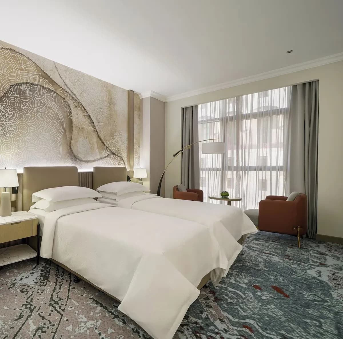 2 × Номер «Standard Room» с двумя односпальными кроватями